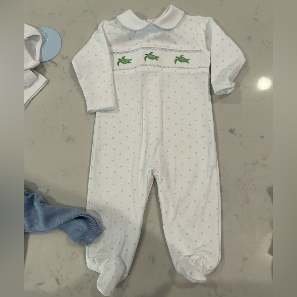 Nantucket Kids turtle romper